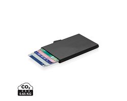 Porte-cartes en aluminium anti RFID C-Secure