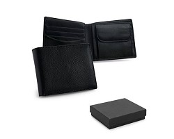 Porte-cartes en cuir avec blocage RFID