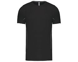 T-shirt de sport bi-matière manches courtes