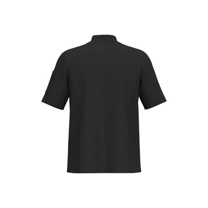  Veste de cuisine écoresponsable et respirante manches courtes uni