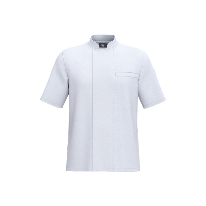  Veste de cuisine écoresponsable et respirante manches courtes uni