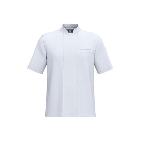  Veste de cuisine écoresponsable et respirante manches courtes uni