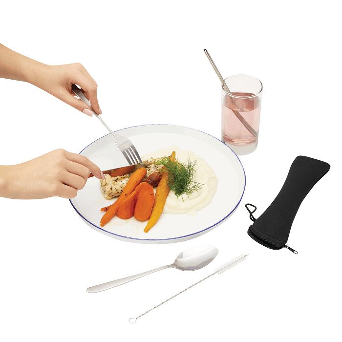  STELLOKIT - Ensemble de couverts en acier inoxydable 5 pièces