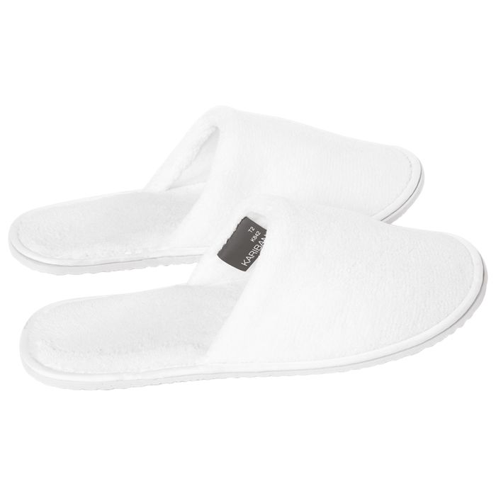  Chaussons en tissu éponge unisexe