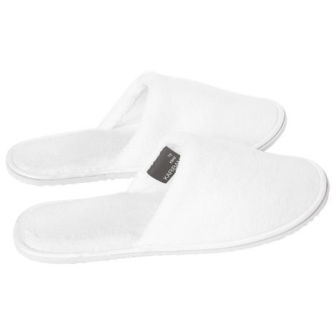  Chaussons en tissu éponge unisexe