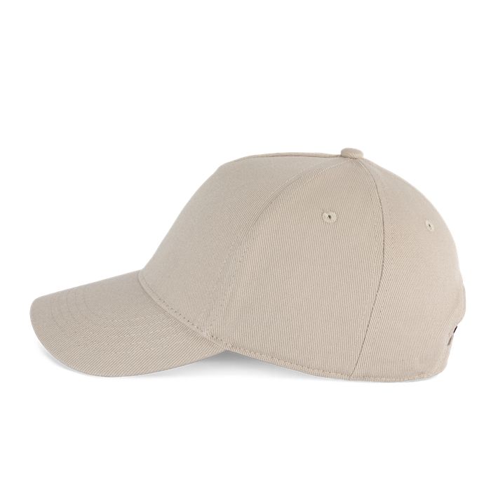  Casquette en coton bio 5 panneaux - K-up Gold Label