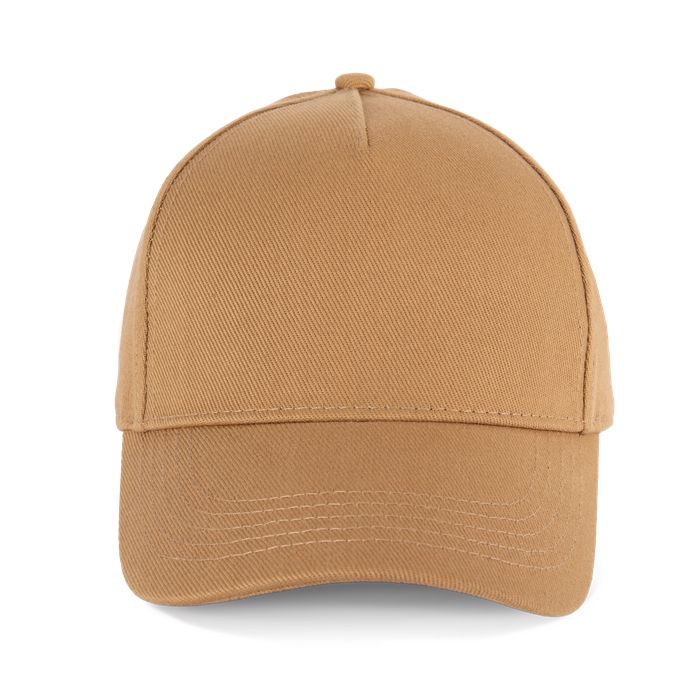  Casquette en coton bio 5 panneaux - K-up Gold Label
