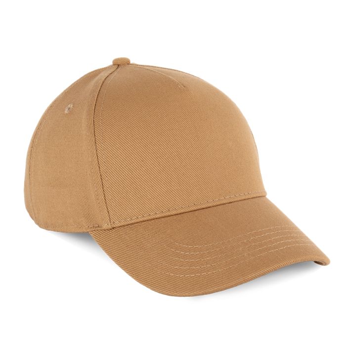  Casquette en coton bio 5 panneaux - K-up Gold Label