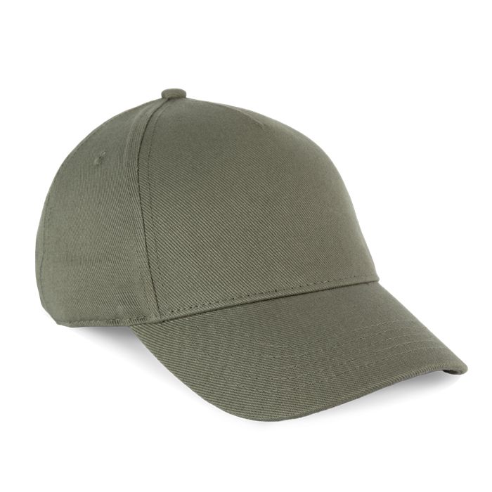  Casquette en coton bio 5 panneaux - K-up Gold Label