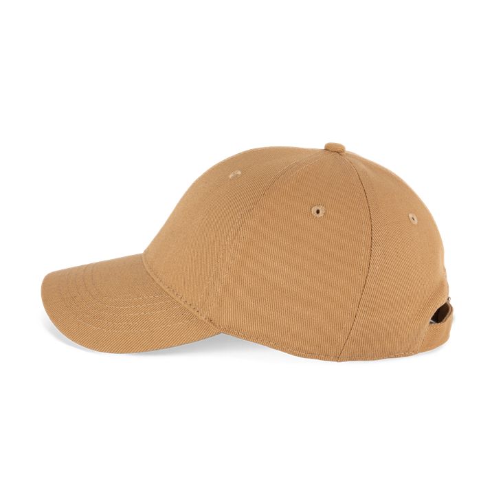  Casquette en coton bio 6 panneaux - K-up Gold Label