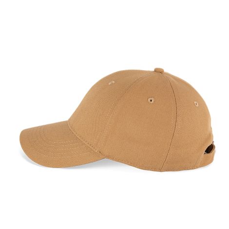  Casquette en coton bio 6 panneaux - K-up Gold Label