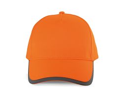 Casquette 5 panneaux en polyester