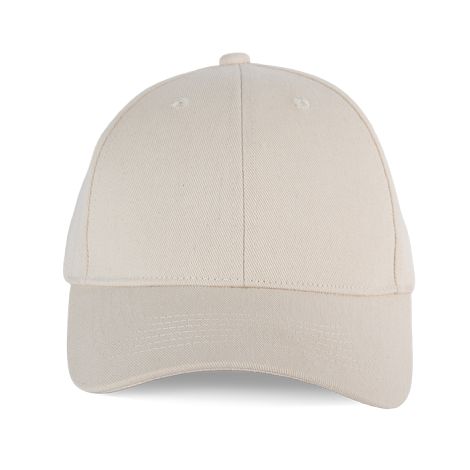  Casquette 6 panneaux en coton recyclé