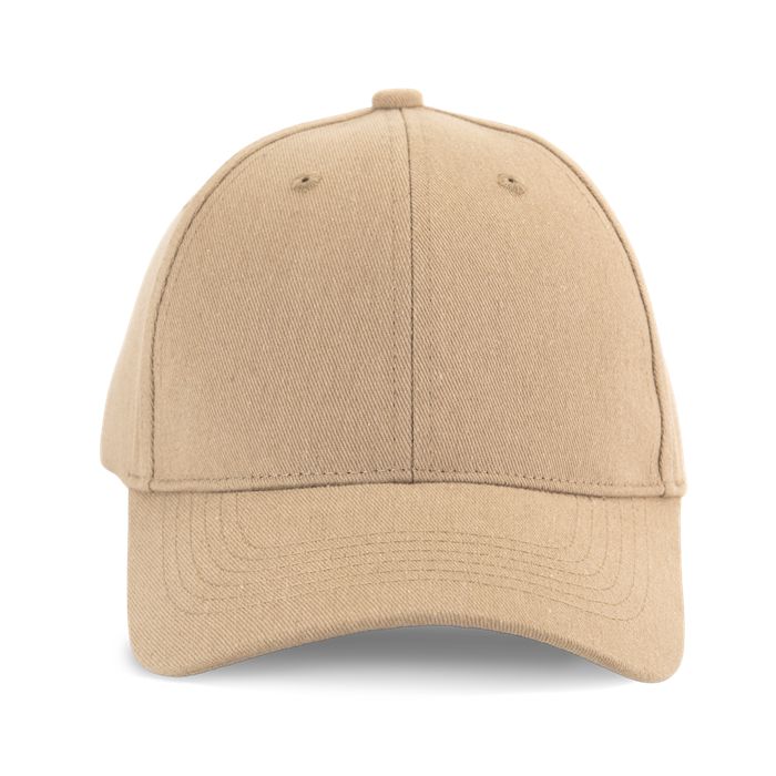  Casquette 6 panneaux en coton recyclé