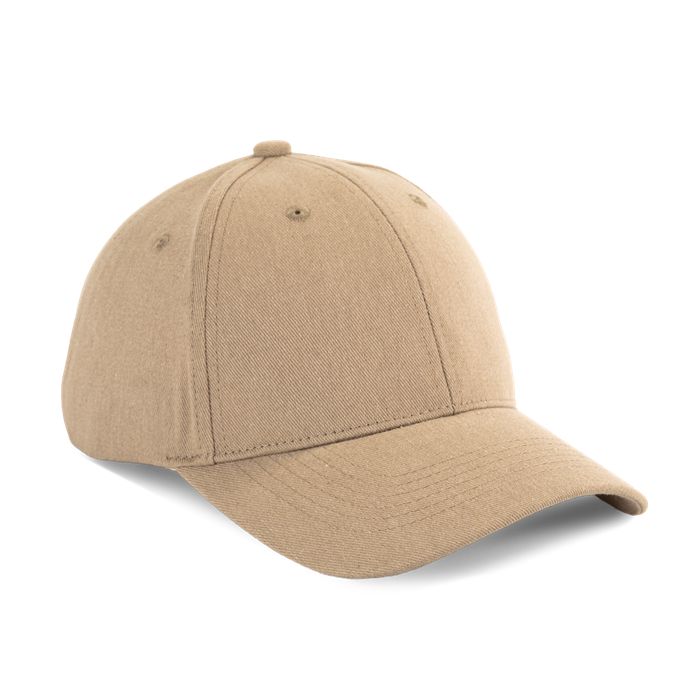  Casquette 6 panneaux en coton recyclé