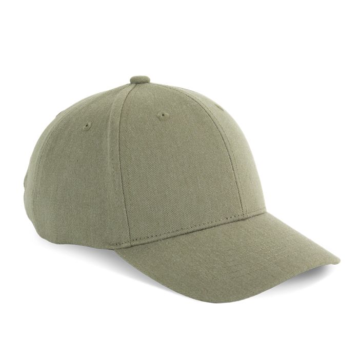  Casquette 6 panneaux en coton recyclé