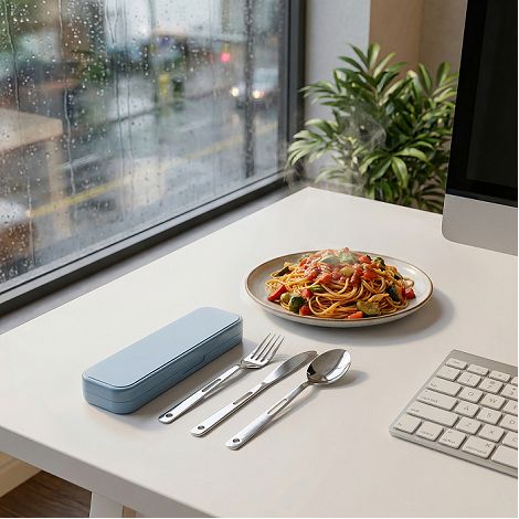  Set de couverts - Bleu