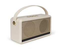 Enceinte rétro sans fil - Crème