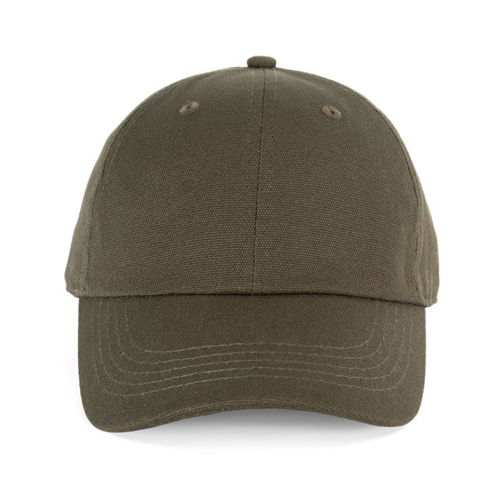  Casquette en toile de coton 6 panneaux - K-up Gold Label