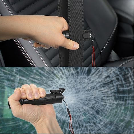  Lampe de poche de survie - Noir