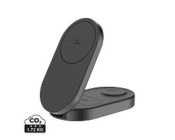 Chargeur 25W sans fil et pliable 3-en-1 Quantum