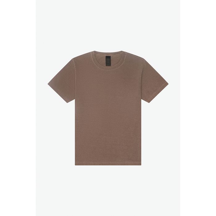  T-shirt délavé épais unisexe