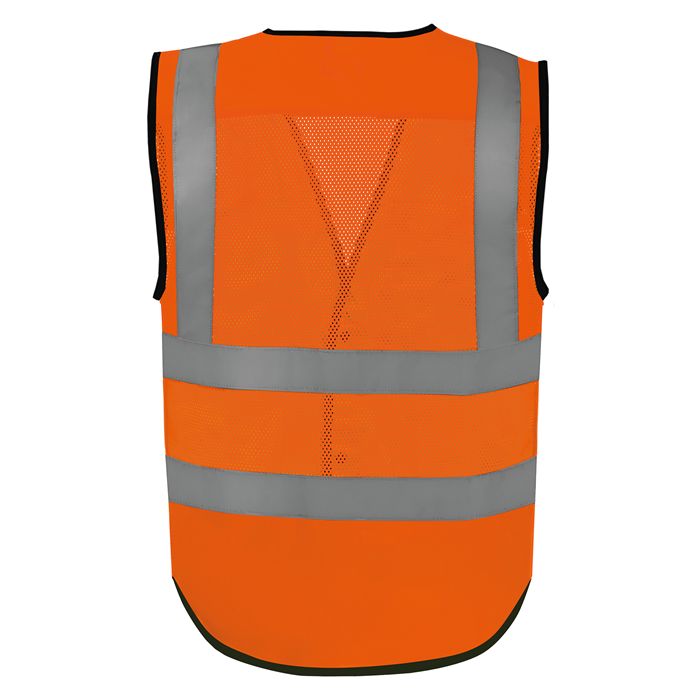  Gilet boutonné haute visibilité Eco Superior