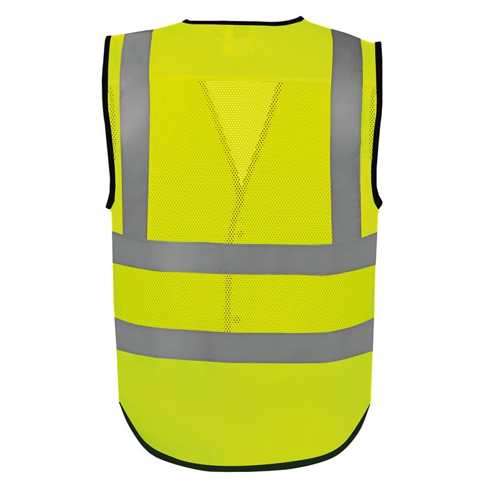  Gilet boutonné haute visibilité Eco Superior