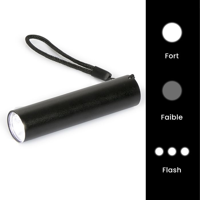  Lampe de poche - Noir