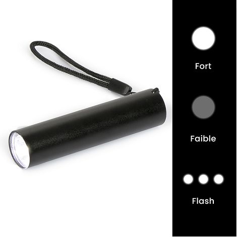  Lampe de poche - Noir