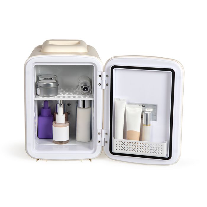 Mini réfrigérateur 2 en 1 - Crème