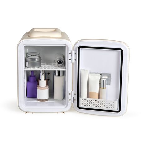  Mini réfrigérateur 2 en 1 - Crème