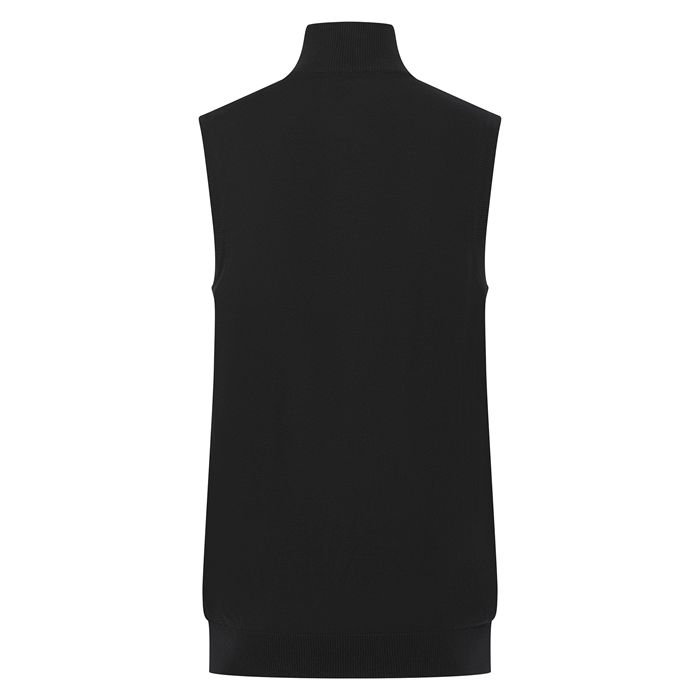  Pull zippé sans manches pour homme