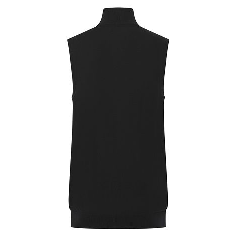  Pull zippé sans manches pour homme