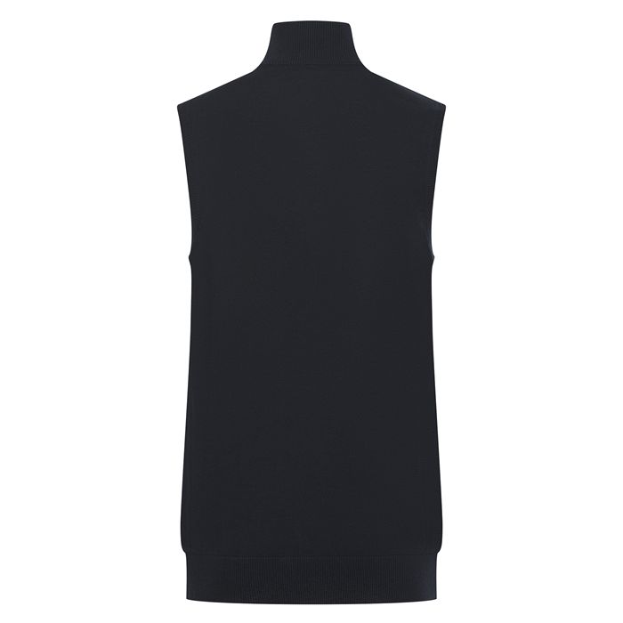  Pull zippé sans manches pour homme