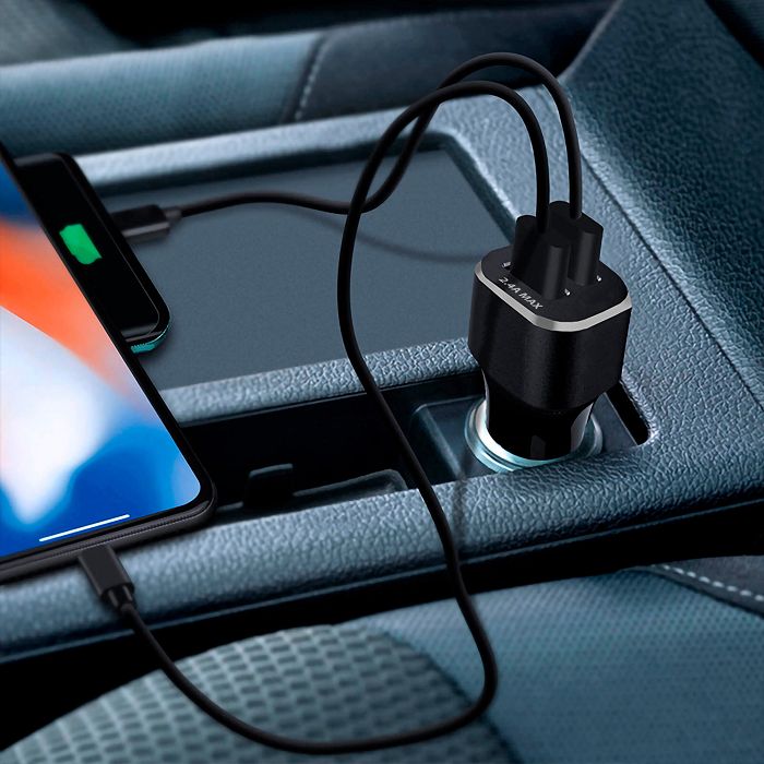  TABO - TURBO CAC 2USB CHARGE RAPIDE NOIR