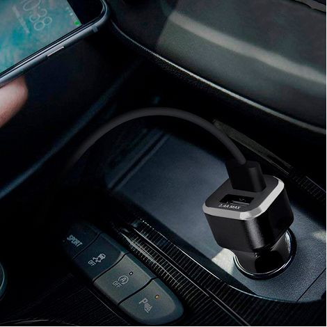  TABO - TURBO CAC 2USB CHARGE RAPIDE NOIR