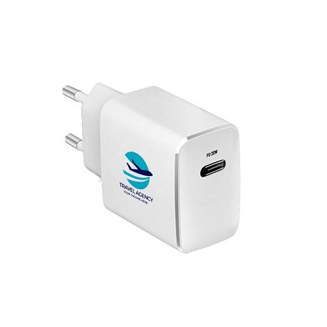  SHINCHAKU - CHARGEUR SECTEUR USB TYPE-C GAN 20W POWER DELIVERY - 