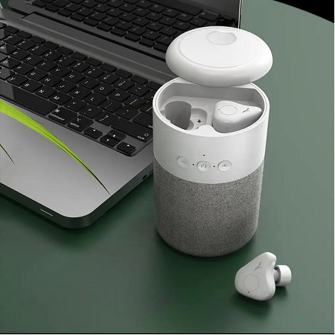  KANZEN - COMBO ÉCOUTEURS + ENCEINTE 5W SANS FIL