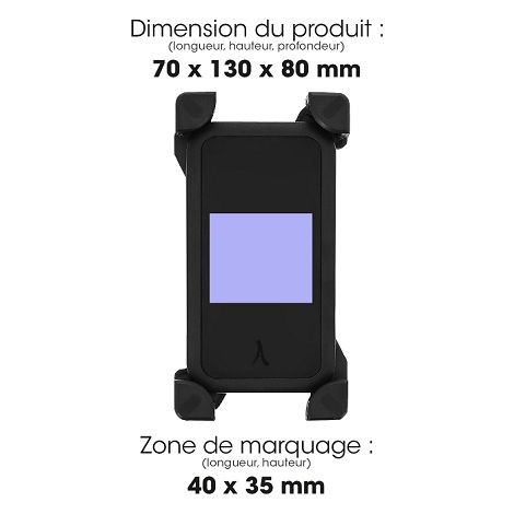  JITENSHA - SUPPORT VELO / MOTO / TROTTINETTE - SMARTPHONE JUSQU’A