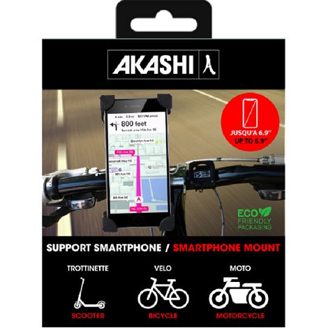  JITENSHA - SUPPORT VELO / MOTO / TROTTINETTE - SMARTPHONE JUSQU’A