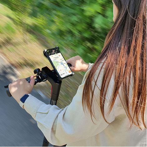  JITENSHA - SUPPORT VELO / MOTO / TROTTINETTE - SMARTPHONE JUSQU’A