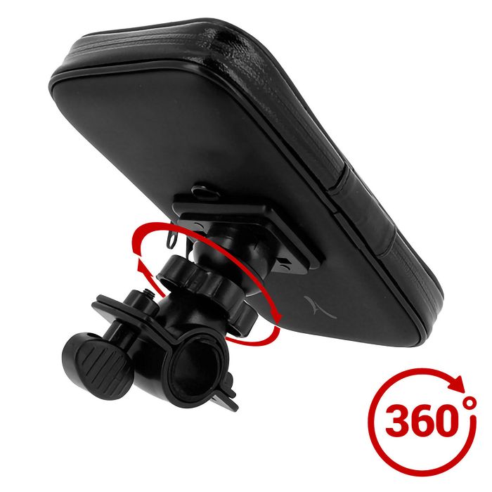  AME - SUPPORT VELO/MOTO/TROTINETTE ETANCHE POUR SMARTPHONE JUSQU’