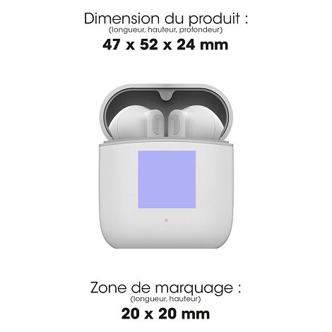  SHOGANAI - ÉCOUTEURS PREMIUM SANS FIL BLUETOOTH BLANC