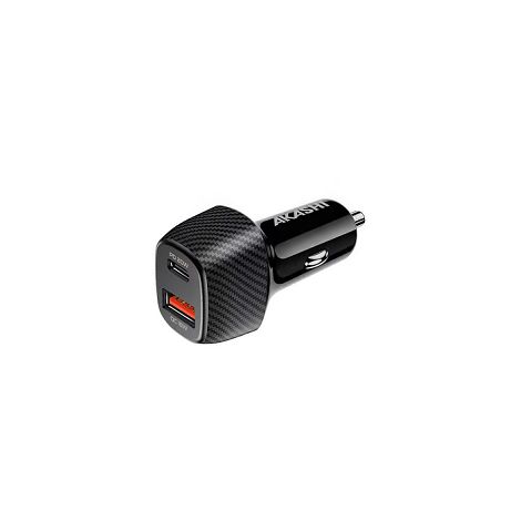  KEKU - CHARGEUR ALLUME CIGARE TURBO CAC USB TYPE-C 20W + USB-A QC