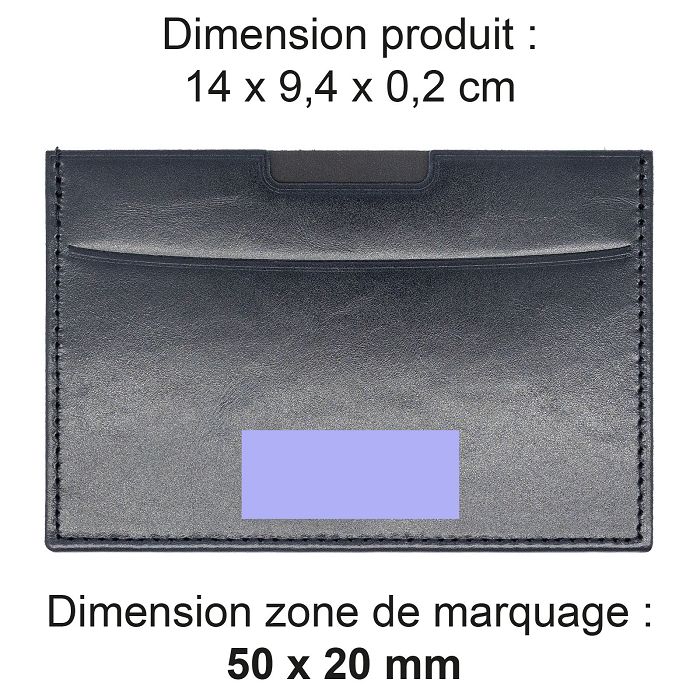  PORTE CARTE GRISE & DOCUMENTS EN CUIR VERITABLE NOIR