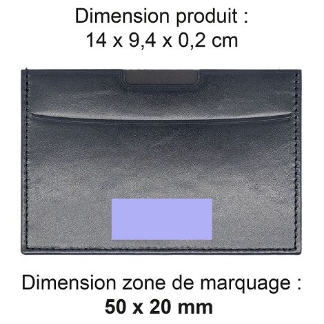  PORTE CARTE GRISE & DOCUMENTS EN CUIR VERITABLE NOIR