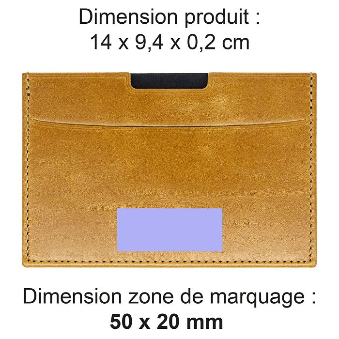  PORTE CARTE GRISE & DOCUMENTS EN CUIR VERITABLE MARRON CLAIR