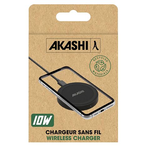  RISAI - CHARGEUR ECO SANS FIL INDUCTION 10W NOIR