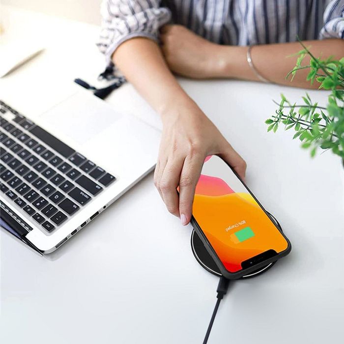  SEKKU - CHARGEUR ULTRA-RAPIDE SANS FIL 15W NOIR